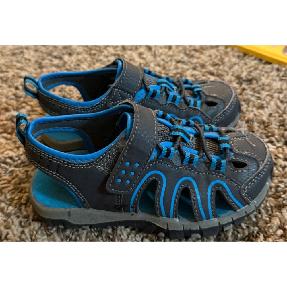 Everest Closed toe Gray & Blue Athletic  Sandals Size 11